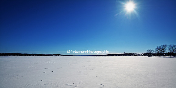 Conesus Lake Winter Freeze