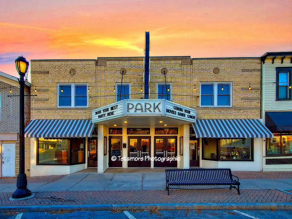 Avon Park Theater Sunset