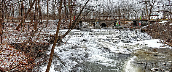Papermill Falls Winter