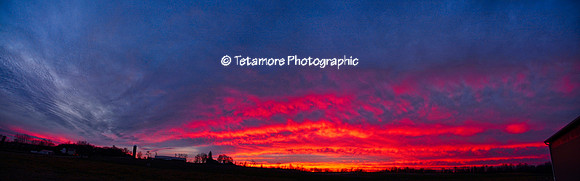 A Red Sky Morning