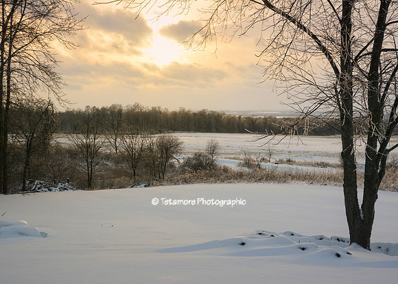 Currier and Ives Winter Afternoon