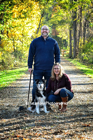 Caleb and Sarah with Charlie 01