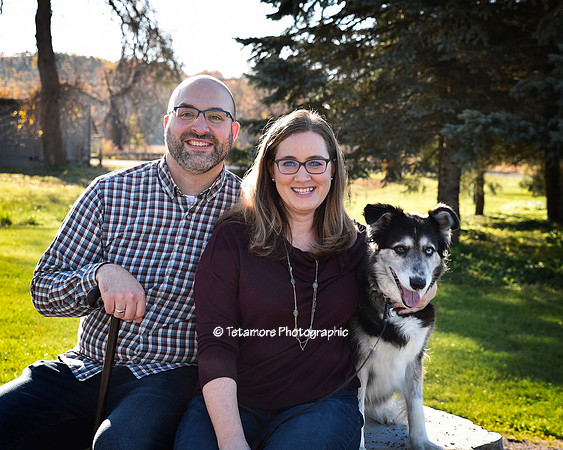 Caleb and Sarah with Charlie 26