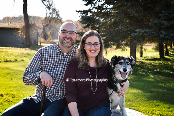 Caleb and Sarah with Charlie 27