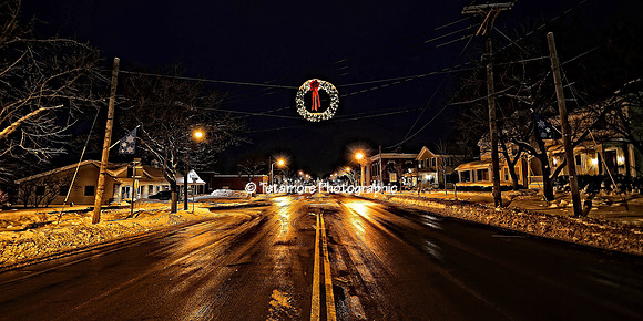 Geneseo Small Town Holidays 12 x 24